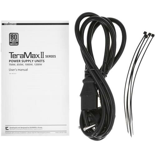 Блок питания Zalman TeraMax II (ZM1200-TMX2)1200W (черный) 9