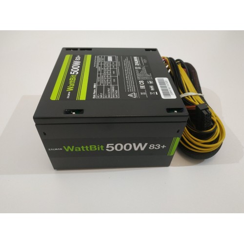 Блок питания Zalman Wattbit II ZM500-XEII 500W (черный) 1