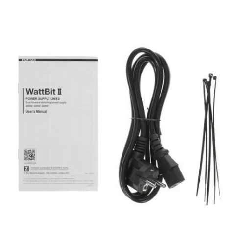Блок питания Zalman Wattbit II ZM600-XEII 600W (черный) 9