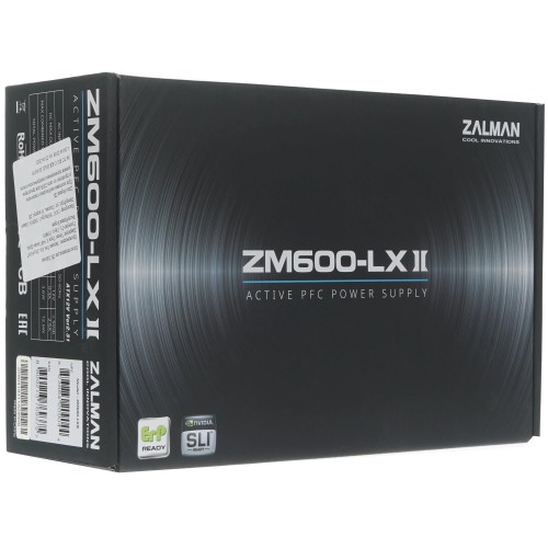 Блок питания Zalman ZM600-LXII 600W (черный) 5