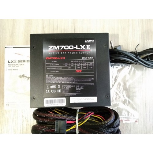 Блок питания Zalman ZM700-LXII 700W (черный) 6