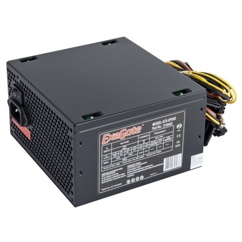 Блок питания ExeGate XP500 500W (EX284704RUS) (черный) 1