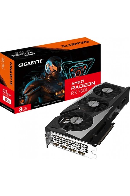 Видеокарта GIGABYTE Radeon RX 7600 GAMING 8GB (GV-R76GAMING-8GD), Retail 7
