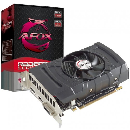 Видеокарта AFOX AMD Radeon RX 550 4GB GDDR5 (AFRX550-4096D5H3), Retail 1