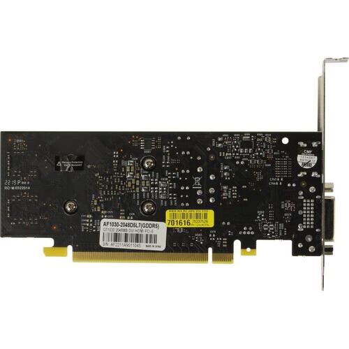 Видеокарта AFOX GeForce GT 1030 2GB (AF1030-2048D5L7), Retail 9