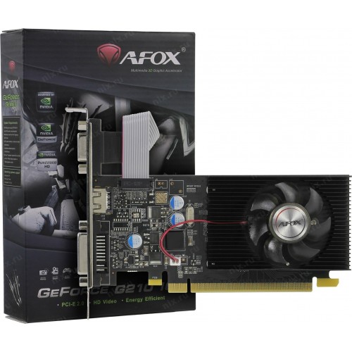 Видеокарта AFOX GeForce GT 210 1GB (AF210-1024D2LG2), Retail 6