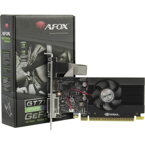 Видеокарта AFOX GeForce GT 710 4GB (AF710-4096D3L7-V1), Retail 