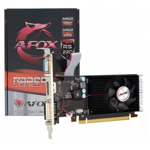Видеокарта AFOX Radeon R5 220 2GB (AFR5220-2048D3L5), Retail 3