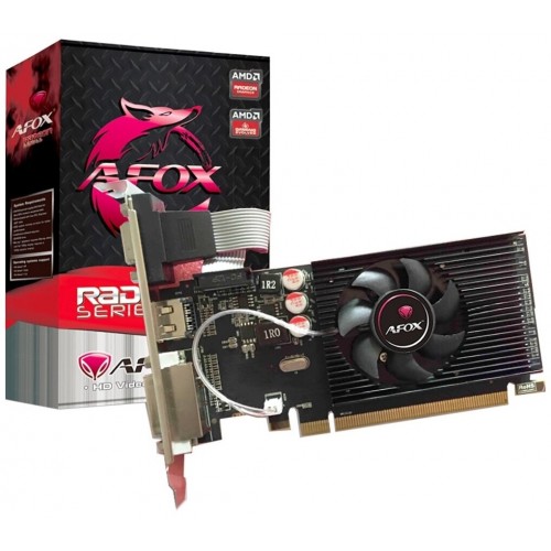 Видеокарта AFOX Radeon R5 230 2GB LP Single Fan (AFR5230-2048D3L5), Retail 