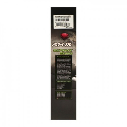Видеокарта AFOX RTX2060 6GB (AF2060-6144D6H4-V2), Retail 9