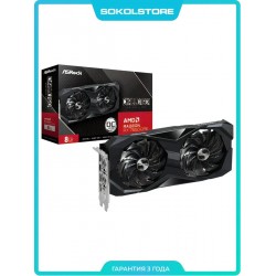 Видеокарта ASRock AMD Radeon RX 7650 GRE Challenger 8GB OC (RX7650GRE CL 8GO), Retail