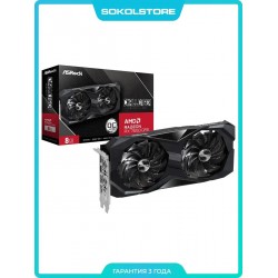 Видеокарта ASRock AMD Radeon RX 7650 GRE Challenger SE 8GB OC (RX7650GRE CL SE 8GO), Retail