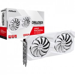 Видеокарта ASRock Radeon RX 6600 Challenger White 8GB (RX6600 CLW 8G), Retail
