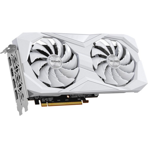 Видеокарта ASRock Radeon RX 6600 Challenger White 8GB (RX6600 CLW 8G), Retail 2