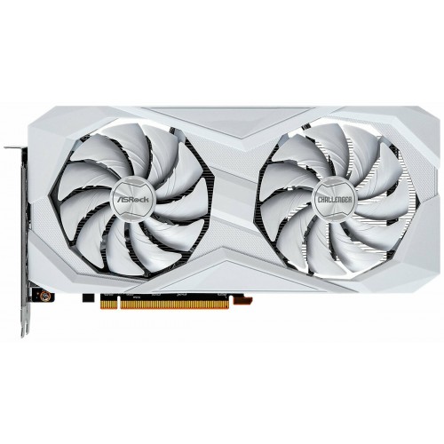 Видеокарта ASRock Radeon RX 6600 Challenger White 8GB (RX6600 CLW 8G), Retail 6