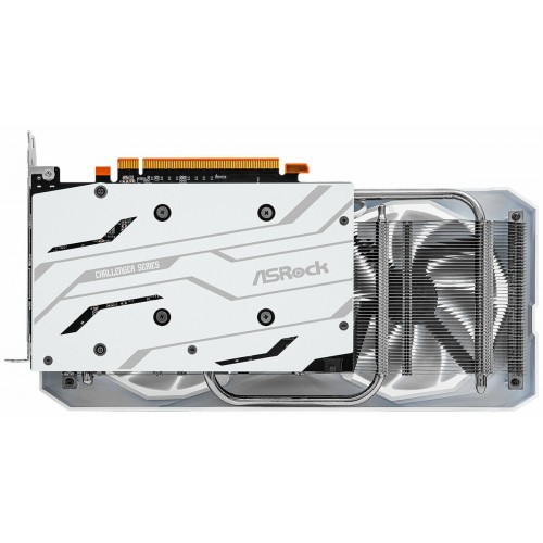 Видеокарта ASRock Radeon RX 6600 Challenger White 8GB (RX6600 CLW 8G), Retail 9