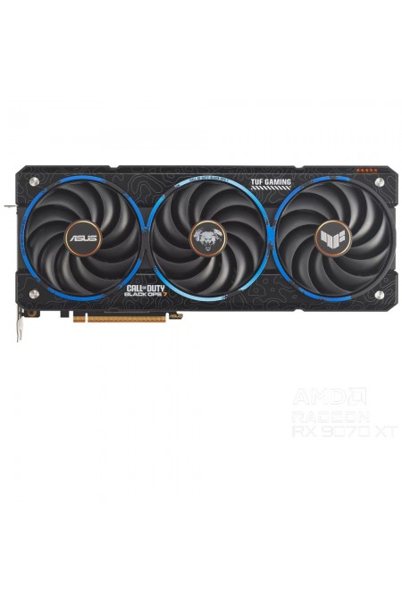 Видеокарта ASUS AMD Radeon RX 9070 XT COD BO7 Special Edition OC 16GB, (TUF-RX9070XT-O16G-COD-BO7) (90YV0L76-M0NM00), OEM 1