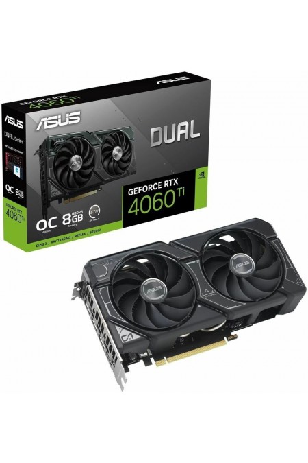 Видеокарта ASUS Dual GeForce RTX 4060 Ti DUAL-RTX4060TI-O8GB (90YV0J40-M0NA00), Retail 