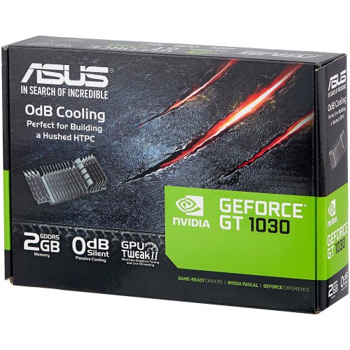 Видеокарта ASUS GeForce GT 1030 2GB (90YV0AT0-M0NA00), Retail 6