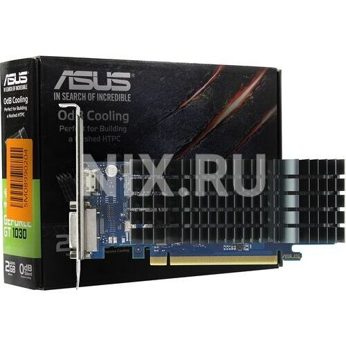 Видеокарта ASUS GeForce GT 1030 2GB (90YV0AT0-M0NA00), Retail 7