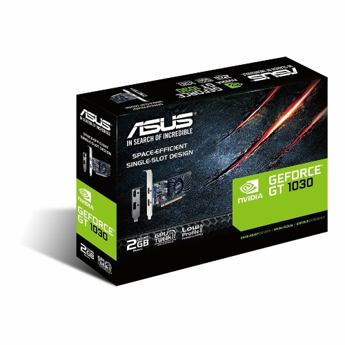 Видеокарта ASUS GeForce GT 1030 2GB LP (GT1030-2G-BRK), Retail 5
