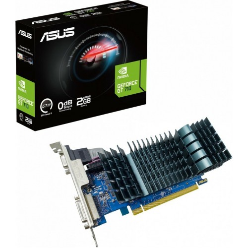 Видеокарта ASUS GeForce GT 710 2GB (GT710-SL-2GD3-BRK-EVO), Retail 5