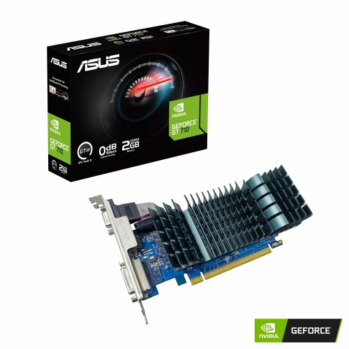 Видеокарта ASUS GeForce GT 710 EVO 2GB (GT710-SL-2GD5-BRK-EVO),(90YV0ALA-M0NA00), Retail 3