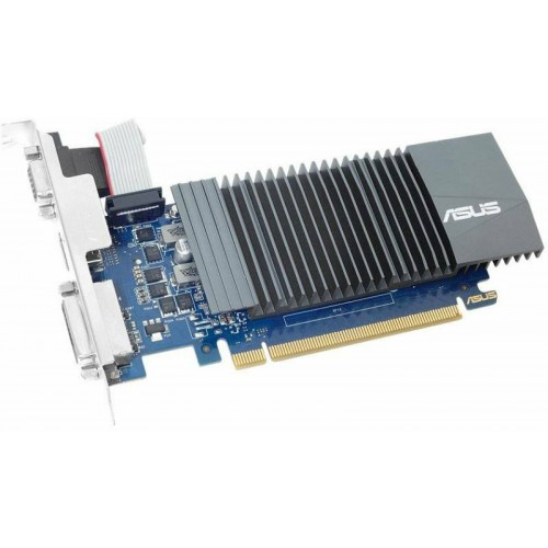 Видеокарта ASUS GeForce GT 710 EVO 2GB (GT710-SL-2GD5-BRK-EVO),(90YV0ALA-M0NA00), Retail 4