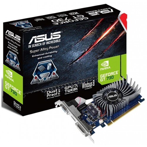 Видеокарта ASUS GeForce GT 730 2GB (GT730-4H-SL-2GD5), Retail 5