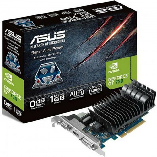 Видеокарта ASUS GeForce GT 730 2GB (GT730-SL-2GD5-BRK),(90YV06N2-M0NA00), Retail 2