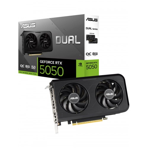 Видеокарта ASUS nVidia GeForce RTX 5050 8GB (DUAL-RTX5050-O8G) (90YV0N72-M0NA00), Retail 7