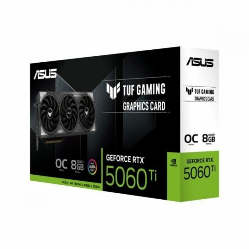 Видеокарта ASUS nVidia GeForce RTX 5060 Ti 8GB OC (TUF-RTX5060TI-O8G-GAMING), Retail 6