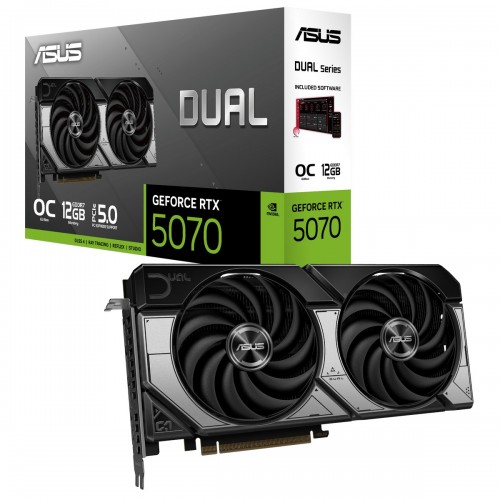 Видеокарта ASUS nVidia GeForce RTX 5070 12GB (DUAL-RTX5070-O12G) (90YV0M17-M0NA00), Retail 3