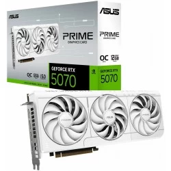 Видеокарта ASUS nVidia GeForce RTX 5070 12GB (PRIME-RTX5070-O12G-WHITE) (90YV0M19-M0NA00), Retail