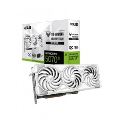 Видеокарта ASUS nVidia GeForce RTX 5070 Ti 16GB (TUF-RTX5070TI-O16G-BTF-WHITE) (90YV0N60-M0NA00), Retail