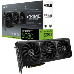 Видеокарта ASUS nVidia GeForce RTX 5080 16GB (PRIME-RTX5080-O16G) (90YV0LX0-M0NA00), Retail