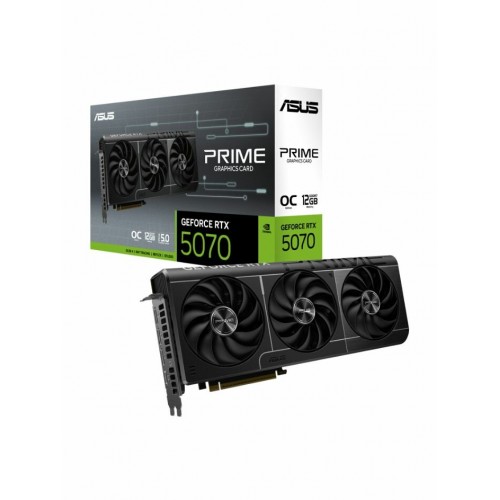 Видеокарта ASUS Prime GeForce RTX 5070 12GB OC Edition (PRIME-RTX5070-O12G) (90YV0M10-M0NA00), Retail 