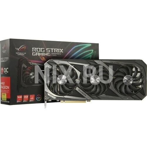 Видеокарта ASUS Radeon RX 6700 XT GAMING OC 12GB (ROG-STRIX-RX6700XT-O12G-GAMING), (90YV0G81-M0NA00), Retail 9