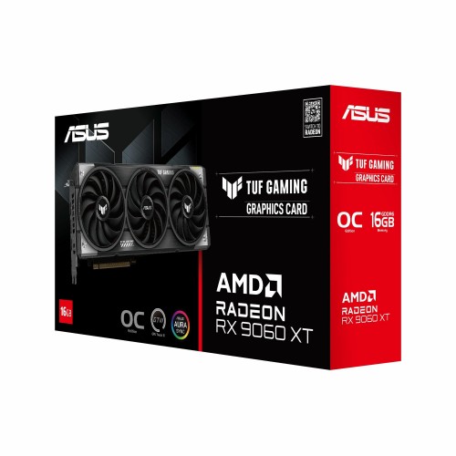 Видеокарта ASUS Radeon RX 9060 XT 16GB (TUF-RX9060XT-O16G-GAMING) (90YV0LF0-M0NA00), Retail 9