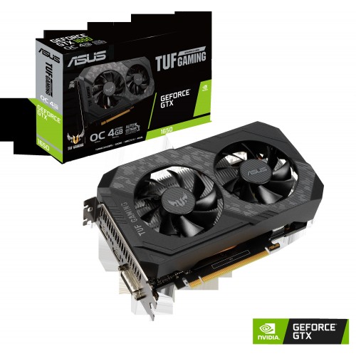 Видеокарта ASUS TUF GeForce GTX 1650 GAMING OC 4GB (TUF-GTX1650-O4GD6-GAMING), Retail 8