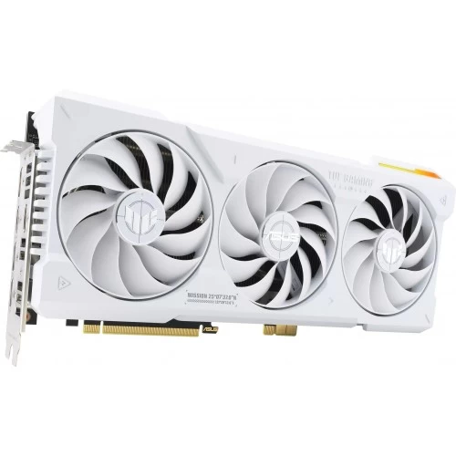 Видеокарта ASUS TUF GeForce RTX 4070 Ti Super 16GB OC (TUF-RTX4070TIS-O16G-BTF-WHITE), Retail 1
