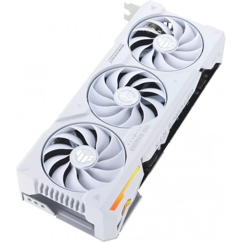Видеокарта ASUS TUF GeForce RTX 4070 Ti Super 16GB OC (TUF-RTX4070TIS-O16G-BTF-WHITE), Retail 4
