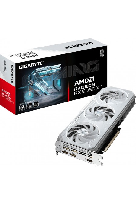 Видеокарта GIGABYTE AMD Radeon RX 9060 XT GAMING OC ICE 16GB (GV-R906XGAMINGOCICE-16GD), Retail 6