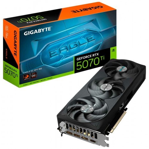 Видеокарта GIGABYTE GeForce RTX 5070 Ti EAGLE OC SFF 16GB (GV-N507TEAGLE OC-16GD), Retail 