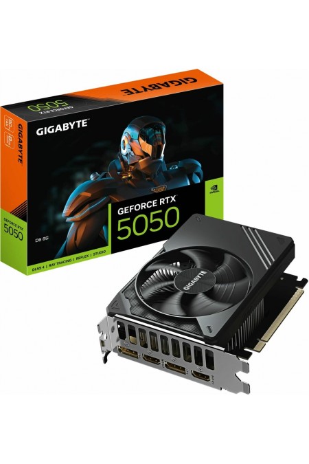Видеокарта GIGABYTE nVidia GeForce RTX 5050 8GB (GV-N5050D6-8GB), Retail 8
