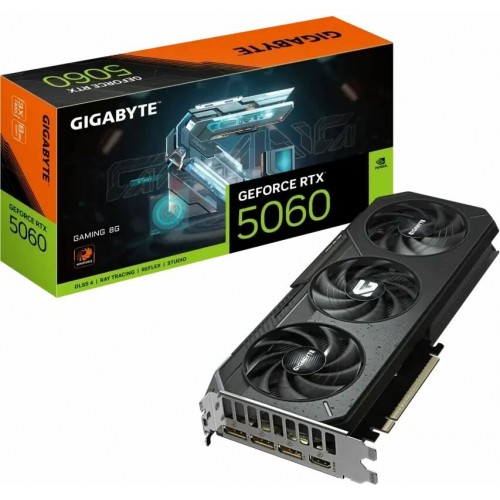 Видеокарта GIGABYTE nVidia GeForce RTX 5060 8GB (GV-N5060GAMING-8GD), Retail 3