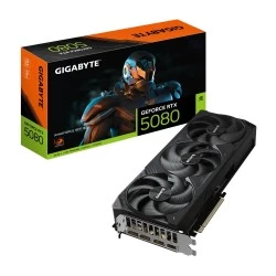 Видеокарта GIGABYTE nVidia GeForce RTX 5080 Windforce OC SFF 16GB (GV-N5080WF3OC-16GD), Retail