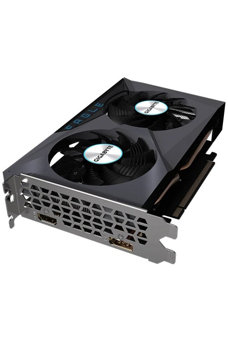 Видеокарта GIGABYTE Radeon RX 6500 XT EAGLE 4G (GV-R65XTEAGLE-4GD), Retail 1