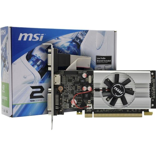 Видеокарта MSI GeForce 210 LP 1GB (N210-1GD3/LP), Retail 3