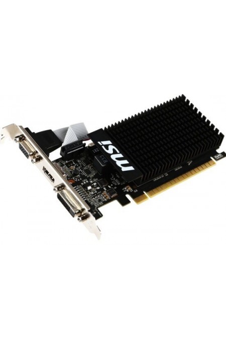 Видеокарта MSI GeForce GT 710 Silent LP 2GB (GT 710 2GD3H LP), Retail 